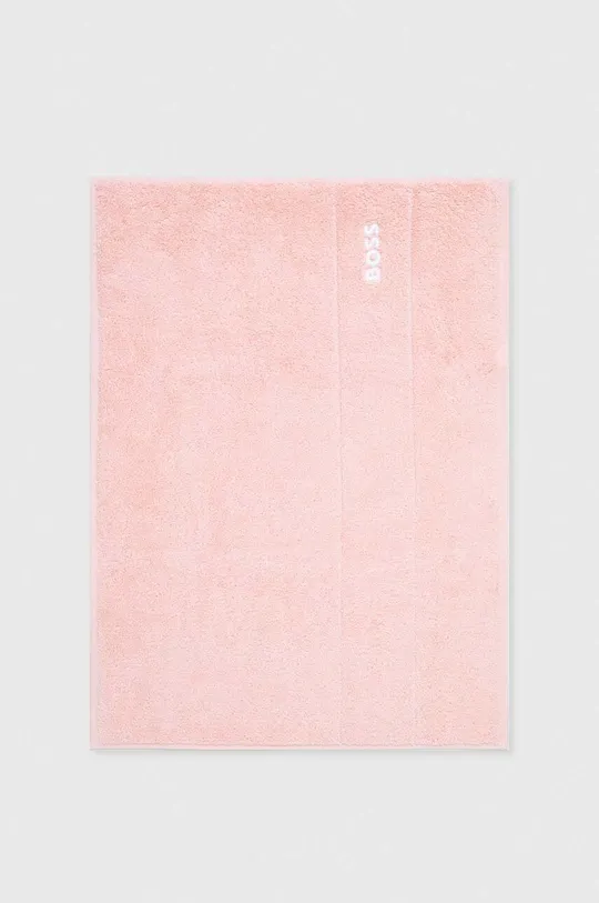 rózsaszín BOSS pamut törölköző 50 x 70 cm Uniszex