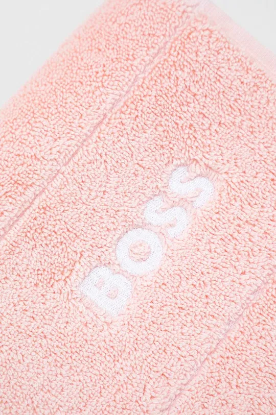 BOSS ręcznik bawełniany 50 x 70 cm różowy
