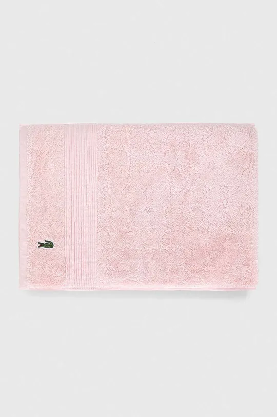 Lacoste törölköző 50 x 70 cm rózsaszín
