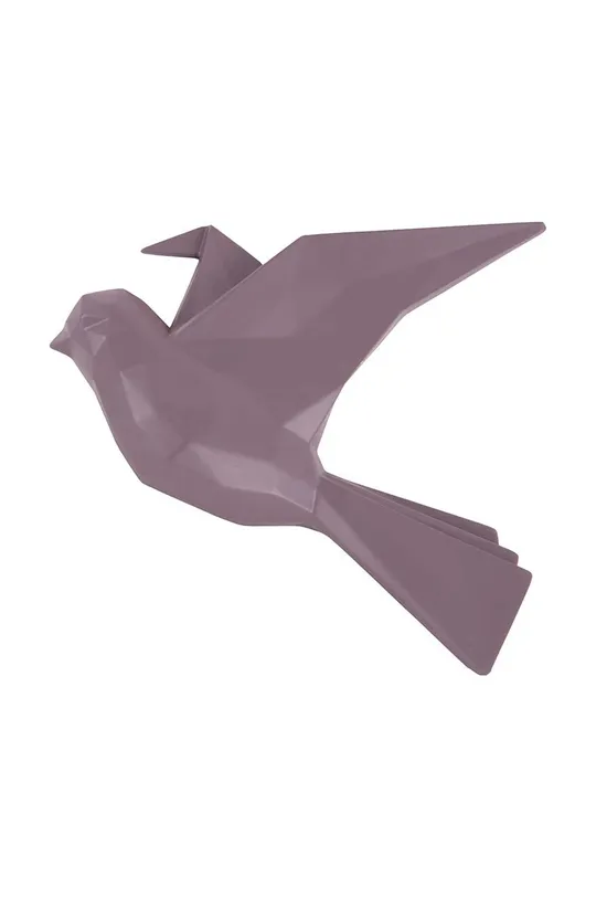 fialová Nástenný vešiak Present Time Origami Bird Unisex