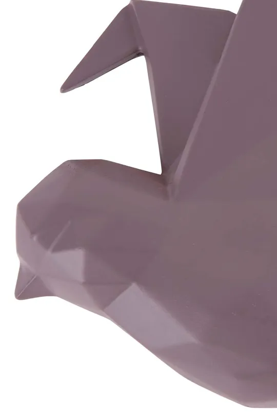 Nástenný vešiak Present Time Origami Bird fialová