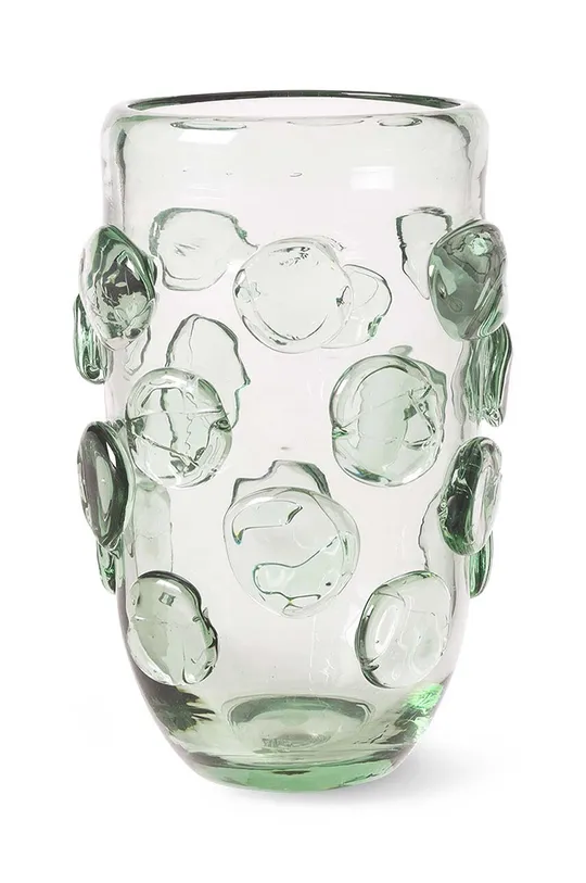 transparentny ferm LIVING wazon dekoracyjny Lump Vase Unisex