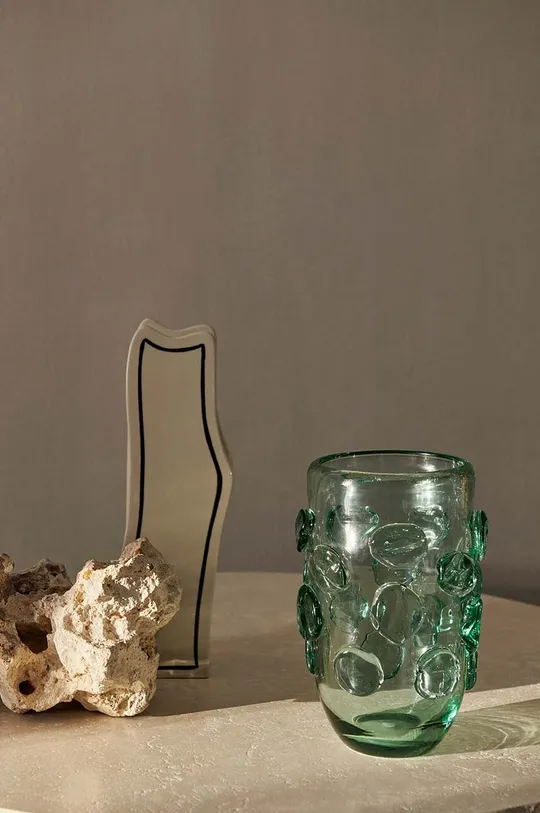 ferm LIVING dekor váza Lump Vase áttetsző