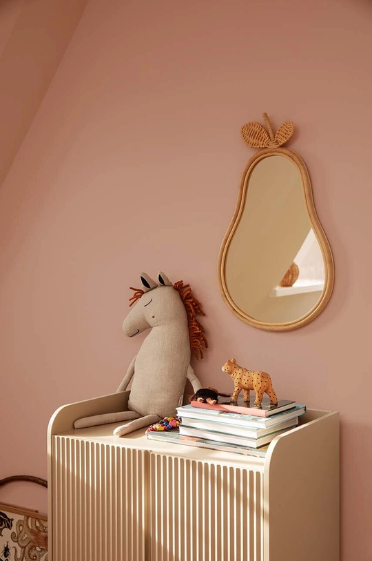 Zidno ogledalo ferm LIVING Pear Mirror bež