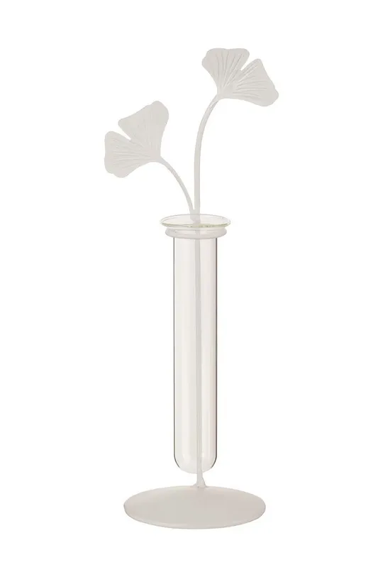 biały J-Line wazon dekoracyjny Unisex
