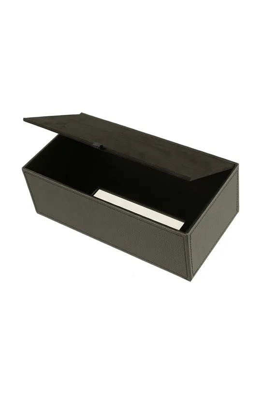 Κουτί για χαρτομάντηλα J-Line Fake Leather Black 
