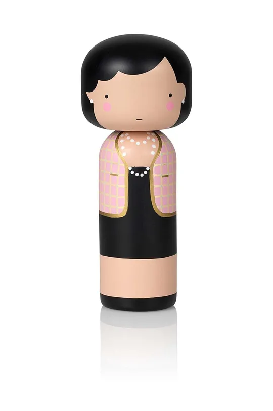 viacfarebná Kokeshi bábika Lucie Kaas Coco In Pink Unisex