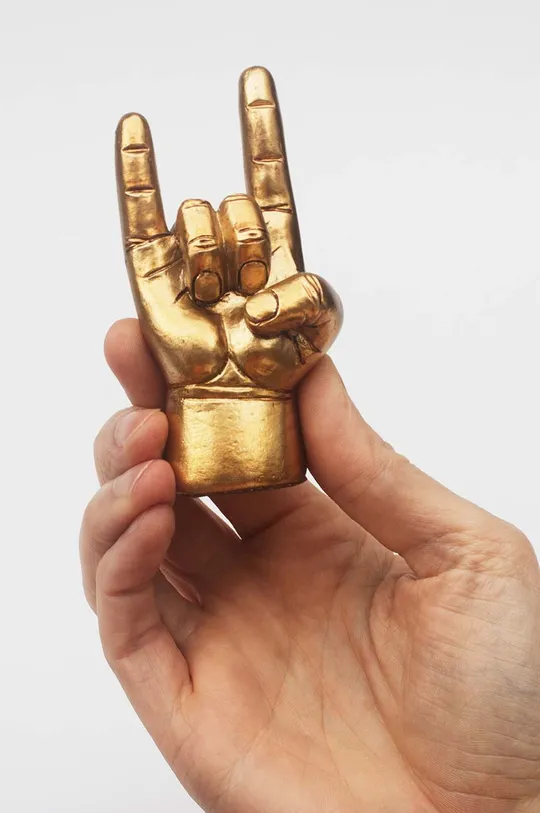 žltá Dekorácia Luckies of London Mini Rock Hand