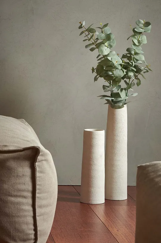 Dekoratívna váza S|P Collection Cone biela