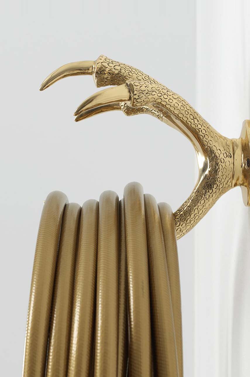 Držiak záhradnej hadice Garden Glory Claw Wallmount Gold zelená