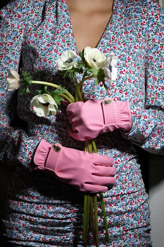 Garden Glory rękawice ogrodowe Glove Heartmelting Pink S Unisex
