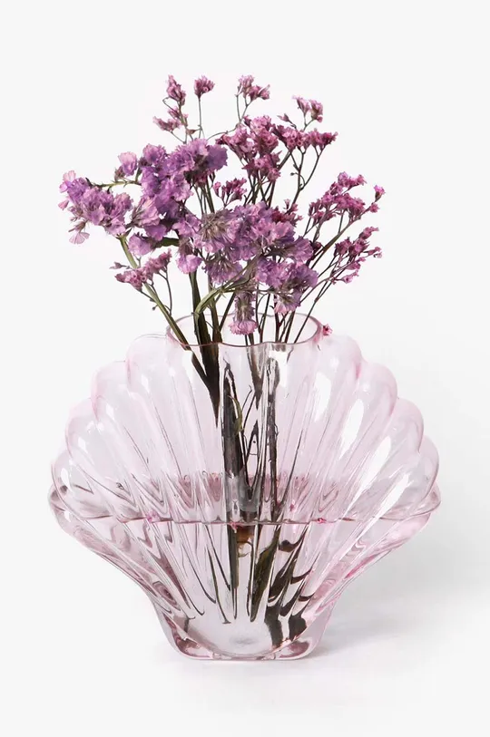 DOIY dekor váza Seashell rózsaszín