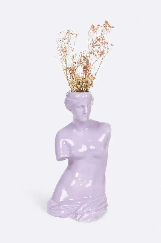 Dekorativna vaza DOIY Venus vijolična