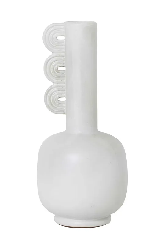 biały ferm LIVING wazon dekoracyjny Muses Vase Unisex