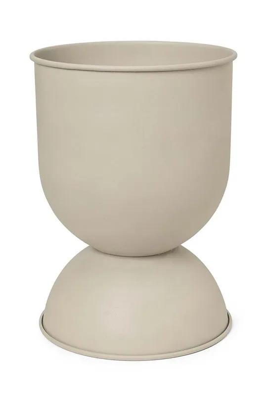 beige ferm LIVING vaso da fiori Hourglass Pot L Unisex