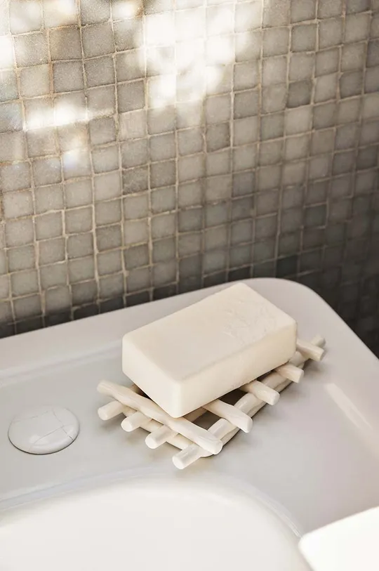 Мильниця ferm LIVING Ceramic Soap Tray білий
