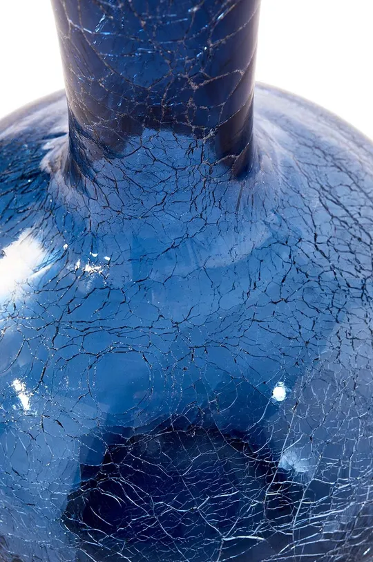 niebieski Pols Potten wazon dekoracyjny Crackled Ball