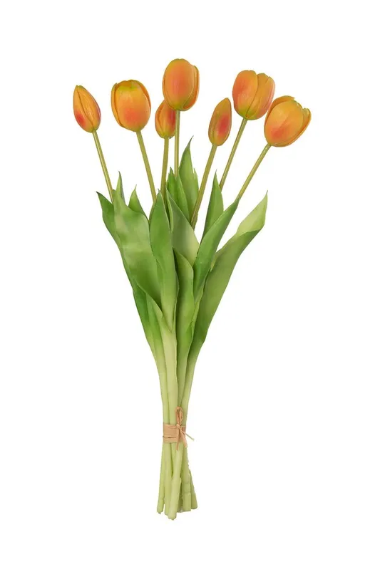 multicolor J-Line sztuczne kwiaty Bouquet Tulips 7-pack Unisex