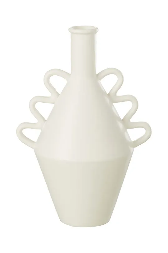 biały J-Line wazon dekoracyjny Wavy Unisex