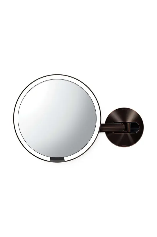 hnedá Zrkadlo s led osvetlením Simplehuman Sensor Unisex