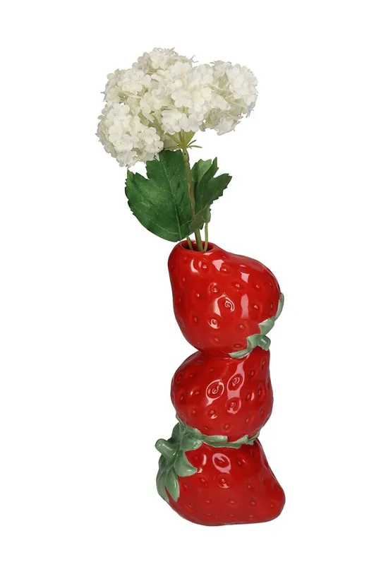 červená Dekoratívna váza