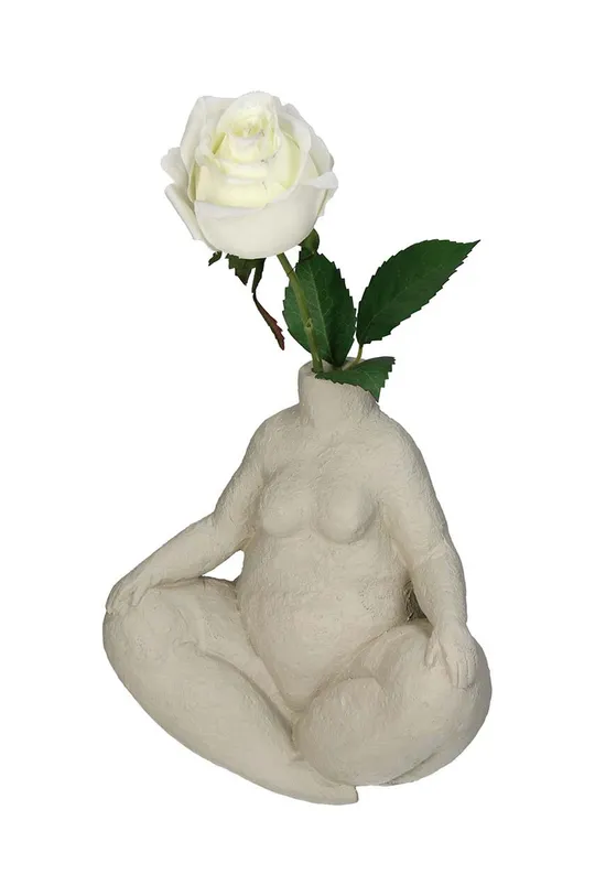 bézs dekor váza