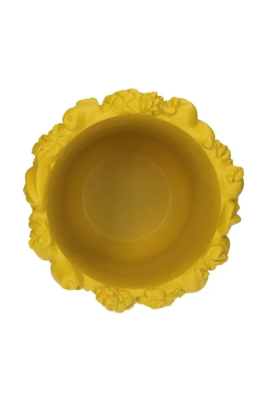 Подставка под цветочный горшок жёлтый