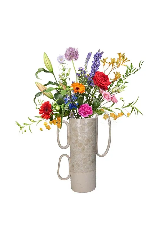 bézs dekor váza