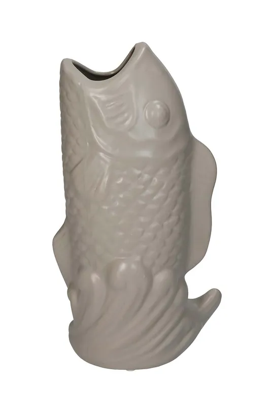 béžová Dekoratívna váza Fish Unisex