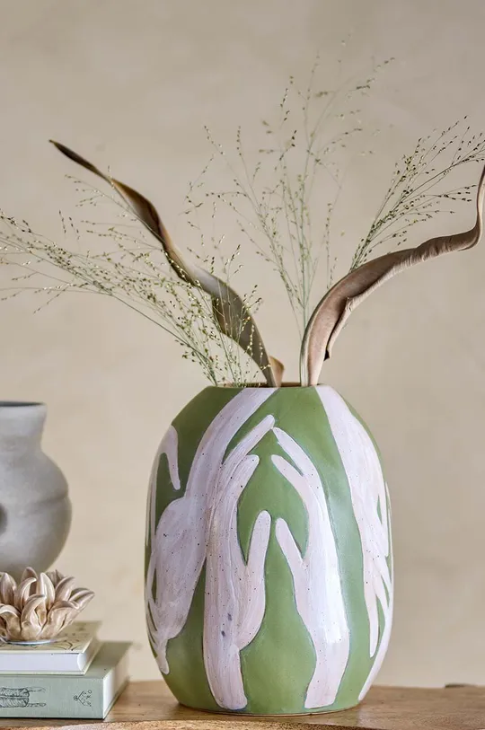 Dekoratívna váza Bloomingville Adalena : Kamenina