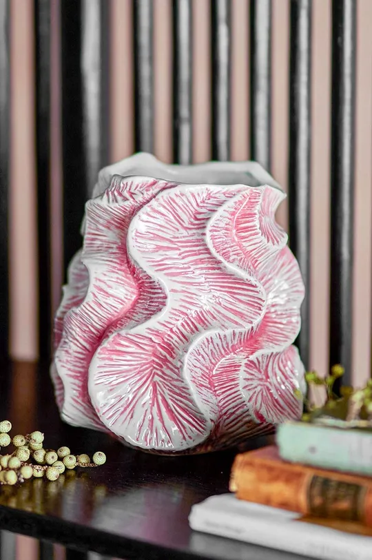 Bloomingville vaso decorativo Guxi rosa