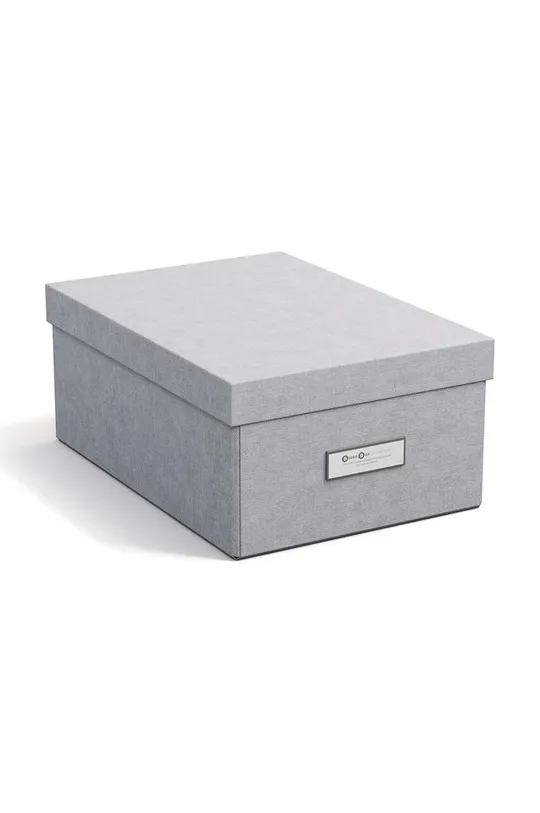 szary Bigso Box of Sweden pudełko do przechowywania Karin Unisex