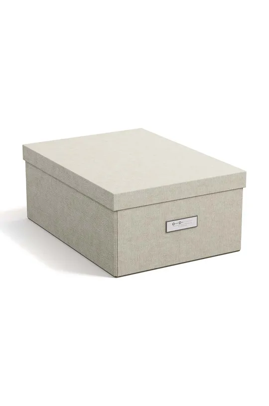 beżowy Bigso Box of Sweden pudełko do przechowywania Katia Unisex