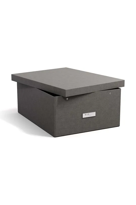 Bigso Box of Sweden pudełko do przechowywania Katrin szary