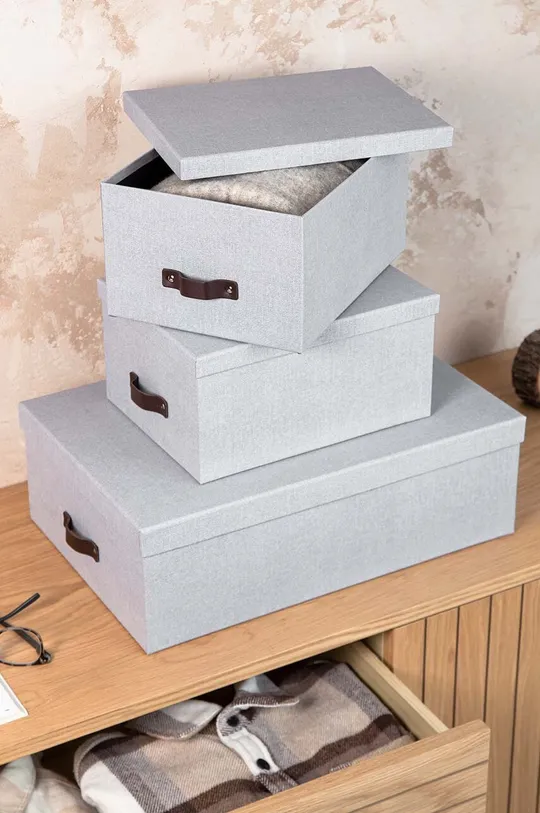 Σετ κουτιών αποθήκευσης Bigso Box of Sweden Inge 3-pack