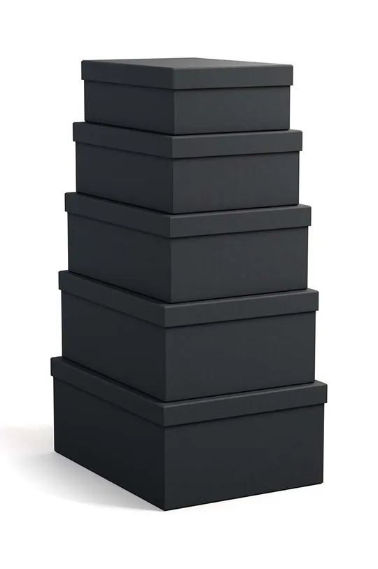 grigio Bigso Box of Sweden set contenitori Joel pacco da 5 Unisex