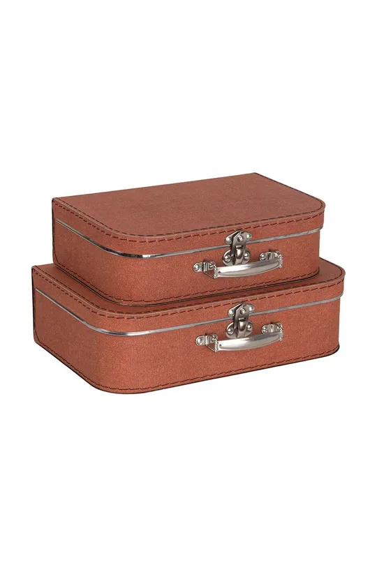 oranžová Sada úložných krabíc Bigso Box of Sweden Children Suitcase 2-pak Unisex