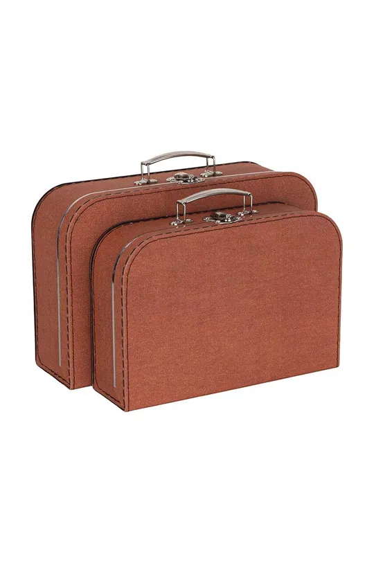 Σετ κουτιών αποθήκευσης Bigso Box of Sweden Children Suitcase 2-pack <p>: Υφαντικό υλικό, Χαρτί, Ινοσανίδες</p>