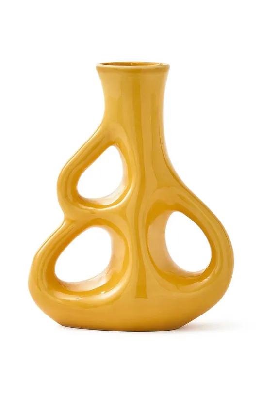 żółty Pols Potten wazon dekoracyjny Three Ears Unisex