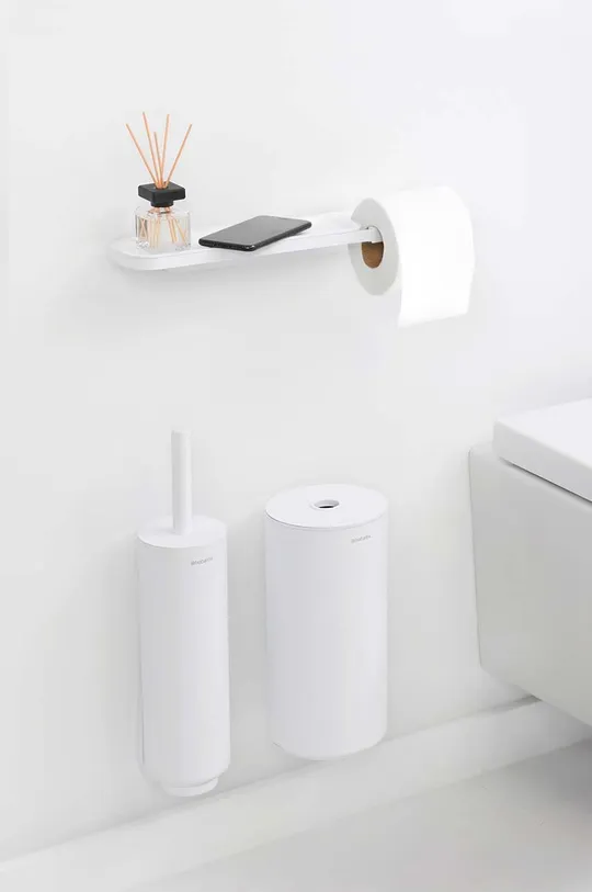 Brabantia uchwyt na papier toaletowy z półką Unisex