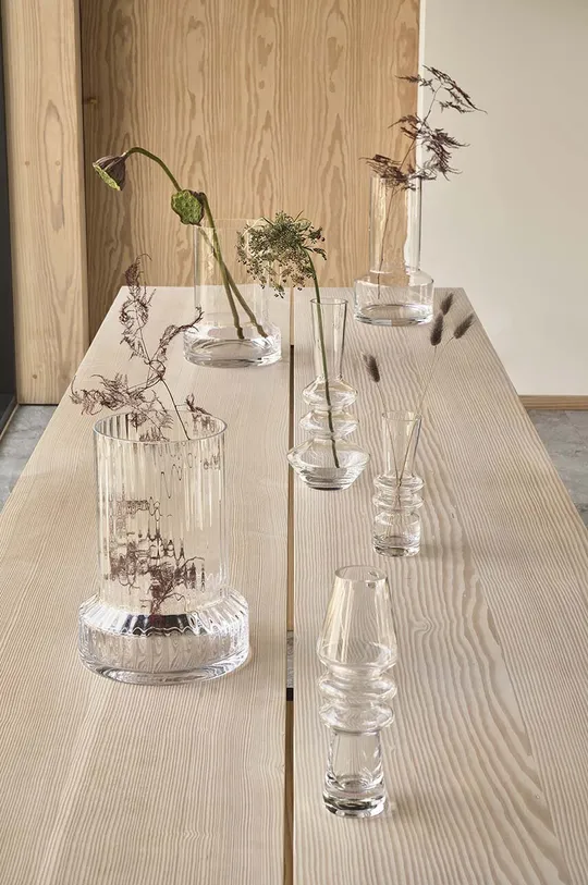 transparentny Villa Collection wazon dekoracyjny Trio