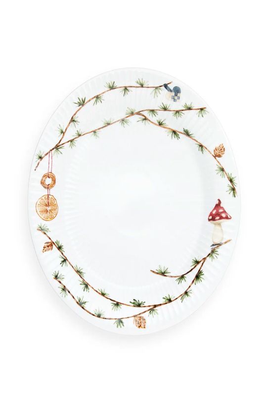 Kähler farfurie Christmas Oval multicolor 690112