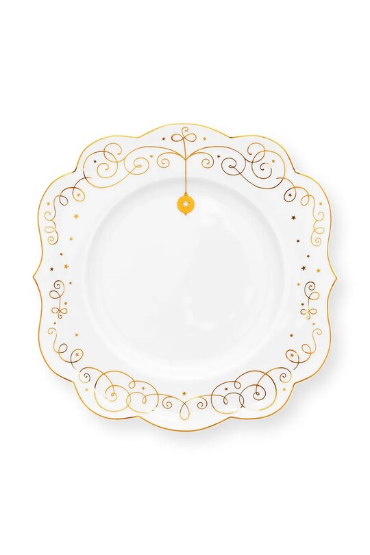 Tazza Con Piattino Pip Studio Royal Winter White | 225 Ml In Porcellana Fine | Eleganza Reale
