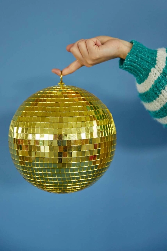 Vianočná dekorácia Rice Large Disco Ball DISCO.LGOLD viacfarebná AA00