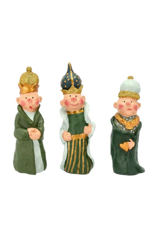 Medusa-Copenhagen figurka dekoracyjna 3-pack multicolor 34332