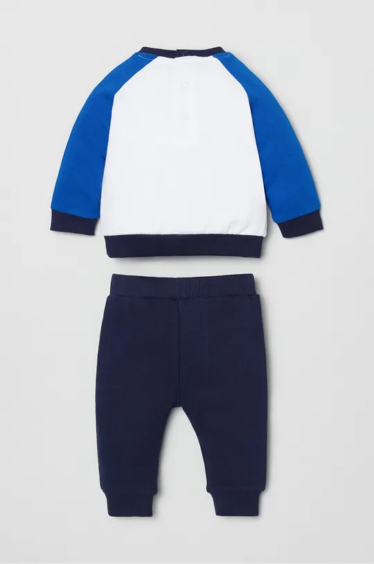 Дитячий бавовняний спортивний костюм OVS блакитний