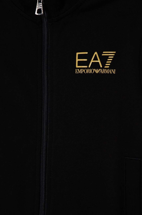 Дитячий бавовняний спортивний костюм EA7 Emporio Armani Основний матеріал: 100% Бавовна Резинка: 95% Бавовна, 5% Еластан