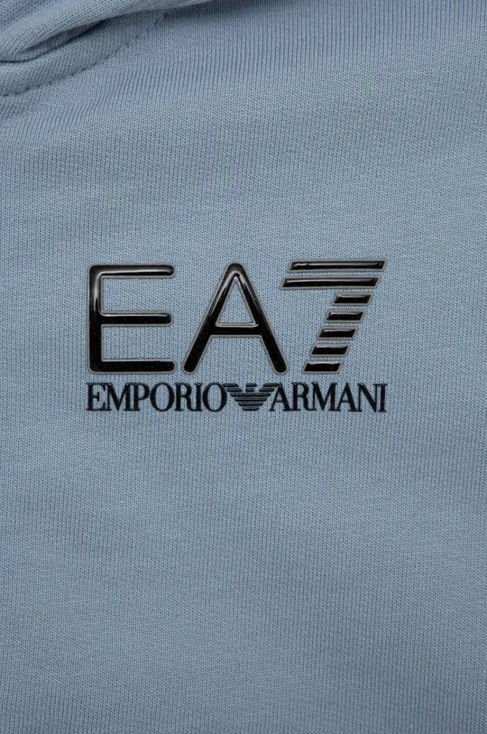 Детский хлопковый спортивный костюм EA7 Emporio Armani 