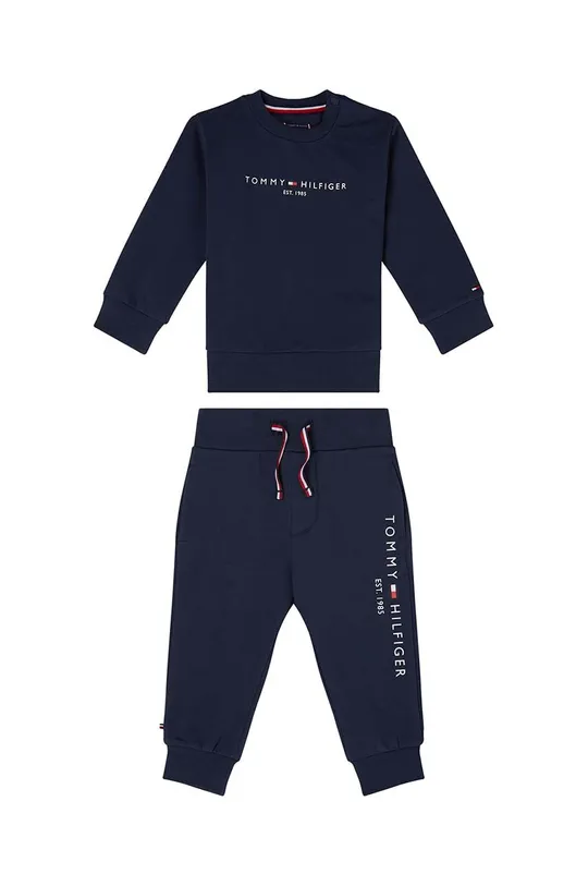 темно-синій Дитячий спортивний костюм Tommy Hilfiger Для дівчаток