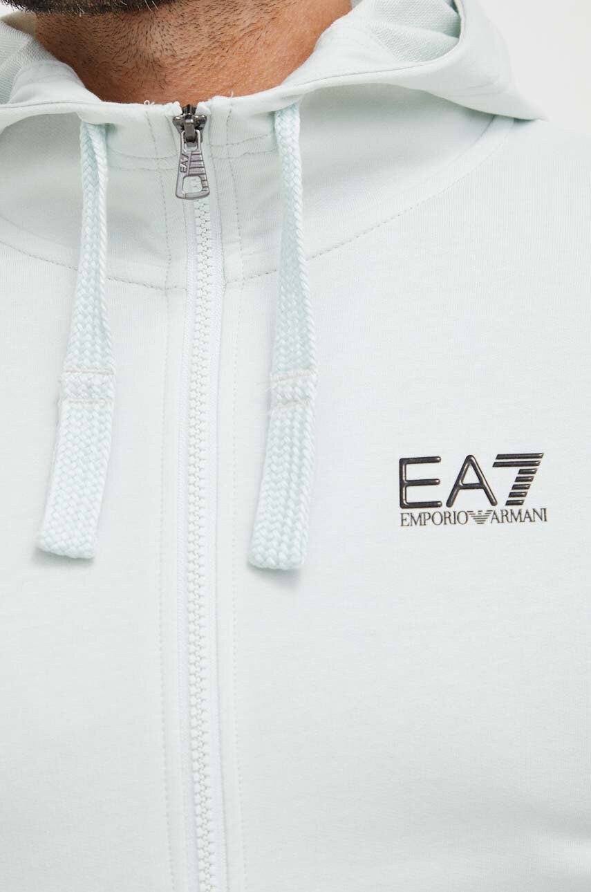 Хлопковый спортивный костюм EA7 Emporio Armani